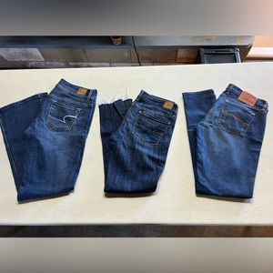 Lot of Jeans. American Eagle and Lucky